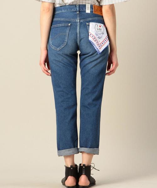 BEAUTY&YOUTH UNITED ARROWS（ビューティーアンドユースユナイテッドアローズ）の「BY LEE クラッシュデニム/ネイビー◆（デニムパンツ・レディース・ネイビー・MEDIUM/SMALL）」の2枚目の写真