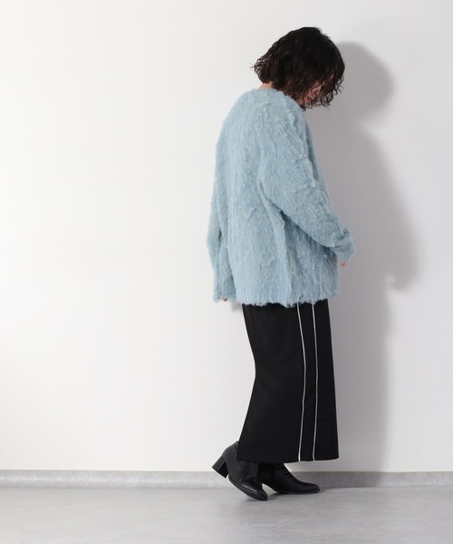 cepo（セポ）の「ジョーゼットラインスカート（スカート・レディース・ブルー/ワイン/ブラック・M）」の9枚目の写真