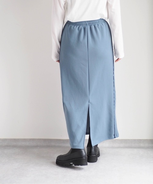 cepo（セポ）の「ジョーゼットラインスカート（スカート・レディース・ブルー/ワイン/ブラック・M）」の16枚目の写真