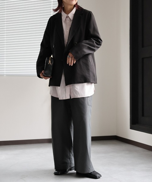 セール】ドロストデザイン/コクーンタックパンツ（その他パンツ