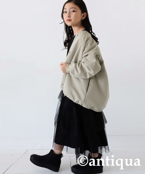 antiqua 2way仕様キッズMA-1 antiqua（アンティカ）の「2wayキッズMA-1（MA-1）」 - WEAR