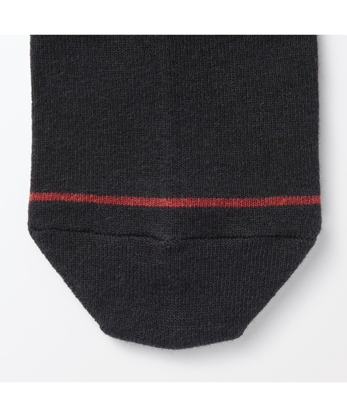 無印良品（ムジルシリョウヒン）の「足なり直角　履き口やわらか　あったか綿　靴下（ウール入り・口ゴムなし／婦人）（ソックス/靴下・レディース・ブラウン/ブラウン系1/オフホワイト/ネイビー系/ダークグレー/レッド/ブラック・23-25cm/21-23cm/25-27CM）」の13枚目の写真