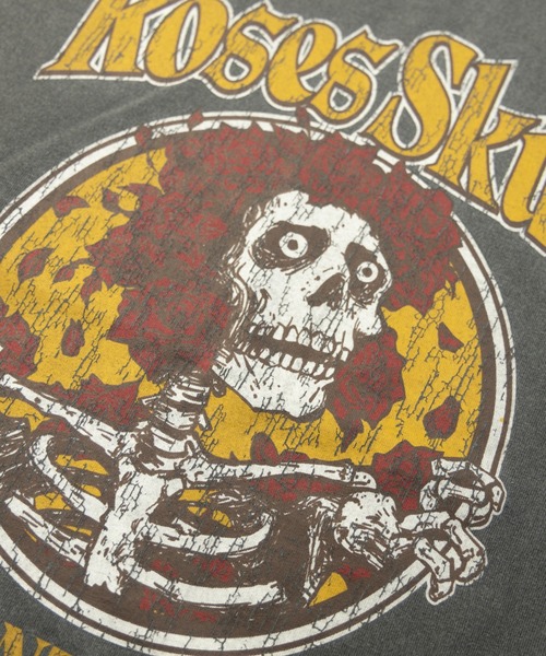 NYLAUS(ナイラス)の「Vintage Like L/S Band Print T-shirt / ヴィンテージライク ロングスリーブ バンドTシャツ(Tシャツ/カットソー・メンズ・ブラック系1/ブラック系2/ブラック系3・M/L)」の9枚目の写真