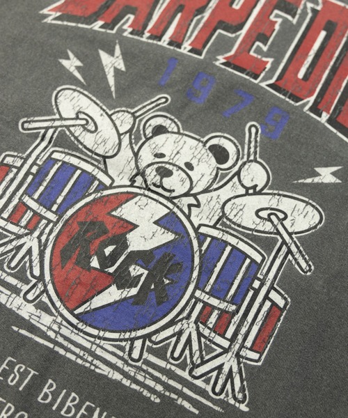 NYLAUS(ナイラス)の「Vintage Like L/S Band Print T-shirt / ヴィンテージライク ロングスリーブ バンドTシャツ(Tシャツ/カットソー・メンズ・ブラック系1/ブラック系2/ブラック系3・M/L)」の11枚目の写真