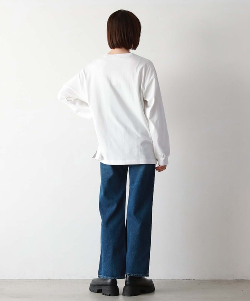 archives(アルシーヴ)の「無地ロンT(Tシャツ/カットソー・レディース・オフホワイト・MEDIUM)」の12枚目の写真