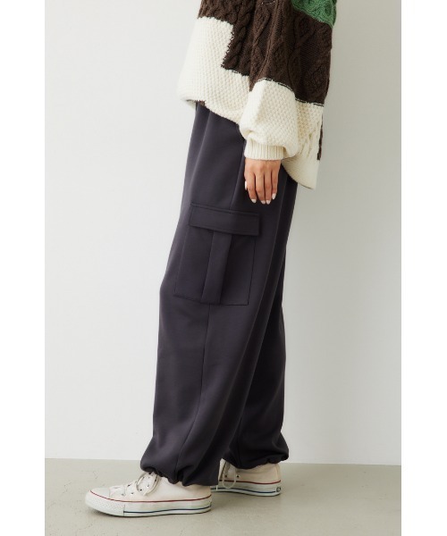 RODEO CROWNS WIDE BOWL(ロデオクラウンズワイドボウル)の「B-HEAT ダンボール カーゴパンツ(カーゴパンツ・レディース・オレンジ/チャコールグレー/カーキ/ライトブルー・LARGE/MEDIUM)」の6枚目の写真