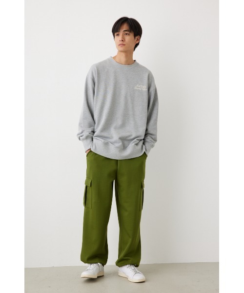 RODEO CROWNS WIDE BOWL(ロデオクラウンズワイドボウル)の「B-HEAT ダンボール カーゴパンツ(カーゴパンツ・レディース・オレンジ/チャコールグレー/カーキ/ライトブルー・LARGE/MEDIUM)」の11枚目の写真