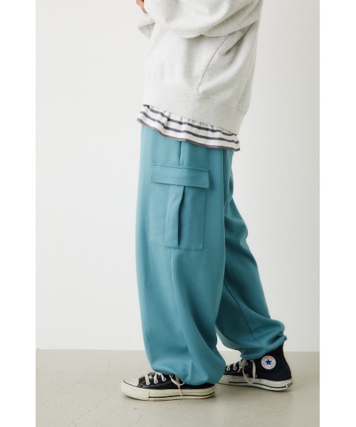 RODEO CROWNS WIDE BOWL(ロデオクラウンズワイドボウル)の「B-HEAT ダンボール カーゴパンツ(カーゴパンツ・レディース・オレンジ/チャコールグレー/カーキ/ライトブルー・LARGE/MEDIUM)」の18枚目の写真