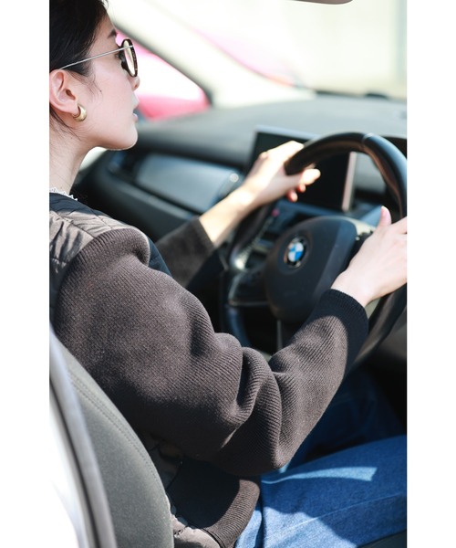 cawaii(カワイイ)の「車・電車乗る人用 脱ぎ着しなくて良いアウター(ノーカラージャケット・レディース・ホワイト系その他/ブラック・FREE)」の15枚目の写真
