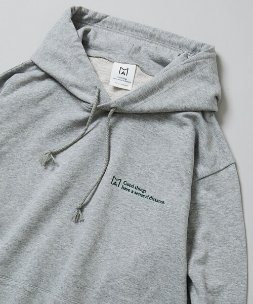 Firsthand（ファーストハンド）の「MA Firsthand/マ ファーストハンド MA Firsthand / マ ファーストハンド FRENCH TERRY LOGO HOODIE / フレンチテリーロゴスウェット / プルオーバーフーディ（パーカー・メンズ・ブラック/オフホワイト/グレー/ネイビー・L/M）」の6枚目の写真