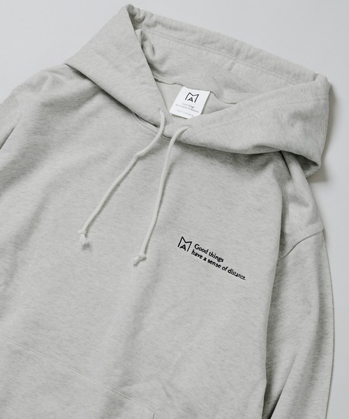 Firsthand（ファーストハンド）の「MA Firsthand/マ ファーストハンド MA Firsthand / マ ファーストハンド FRENCH TERRY LOGO HOODIE / フレンチテリーロゴスウェット / プルオーバーフーディ（パーカー・メンズ・ブラック/オフホワイト/グレー/ネイビー・L/M）」の2枚目の写真