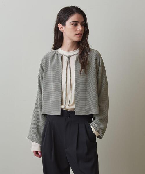【極美品】Steven Alan ユナイテッドアローズ リボン ショートボレロ Steven Alan(スティーブンアラン)の「<Steven Alan>リボン