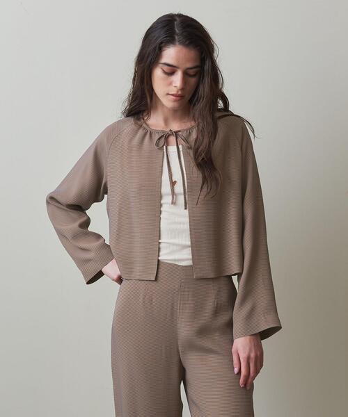 【極美品】Steven Alan ユナイテッドアローズ　リボン ショートボレロ Steven Alan（スティーブンアラン）の「＜Steven Alan＞リボン