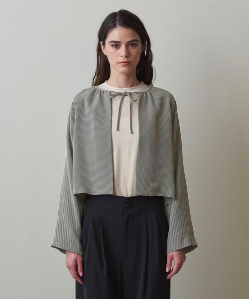 【極美品】Steven Alan ユナイテッドアローズ　リボン ショートボレロ Steven Alan（スティーブンアラン）の「＜Steven Alan＞リボン