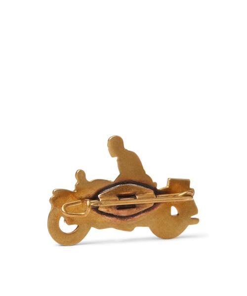 RRL（ダブル アール エル）の「モト ブラス ピン（ブローチ/コサージュ・メンズ・ブラウン・ONE）」の2枚目の写真