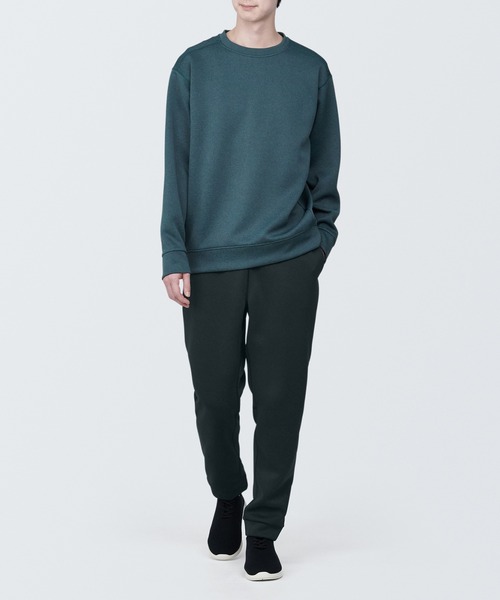 無印良品(ムジルシリョウヒン)の「〔MUJI WALKER〕紳士 UVカット乾きやすいスウェットパンツ(スウェットパンツ・メンズ・グレー系1/ブラック/ダークグリーン/オフホワイト・XL/L/M/S)」の12枚目の写真