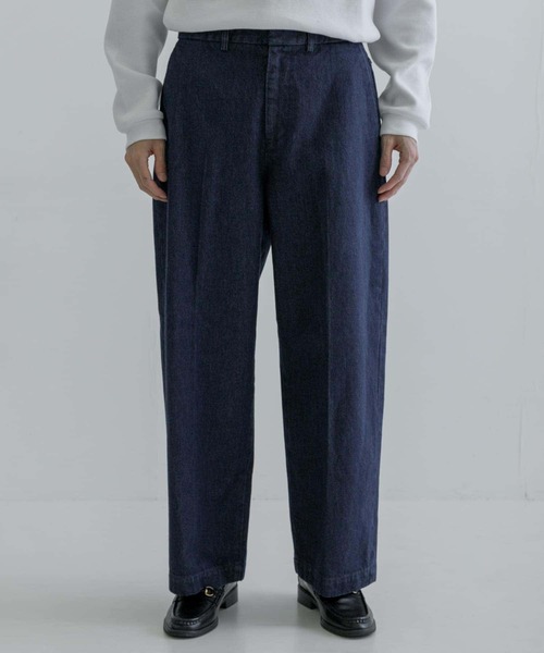 URBAN RESEARCH(アーバンリサーチ)の「1891VENERABLE DENIM SLKS(デニムパンツ・メンズ・インディゴブルー/ブラック・LARGE/MEDIUM)」の1枚目の写真