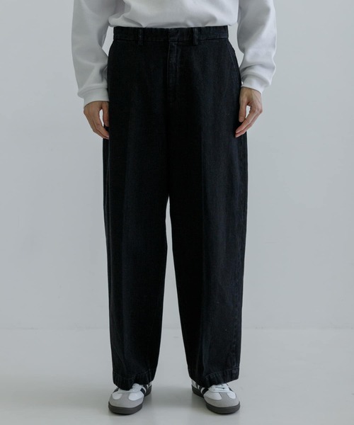 URBAN RESEARCH(アーバンリサーチ)の「1891VENERABLE DENIM SLKS(デニムパンツ・メンズ・インディゴブルー/ブラック・LARGE/MEDIUM)」の2枚目の写真