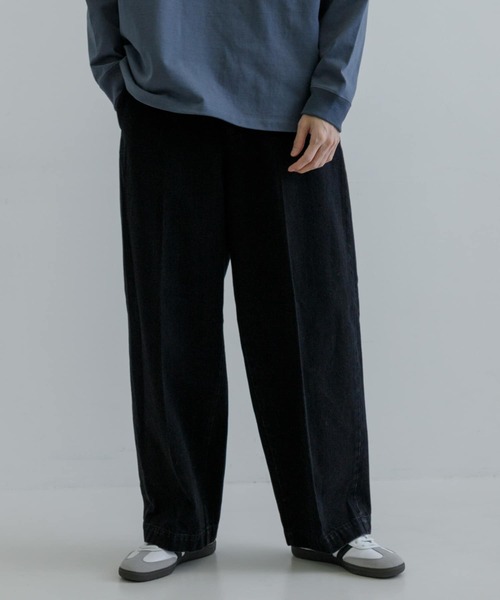 URBAN RESEARCH(アーバンリサーチ)の「1891VENERABLE DENIM SLKS(デニムパンツ・メンズ・インディゴブルー/ブラック・LARGE/MEDIUM)」の4枚目の写真