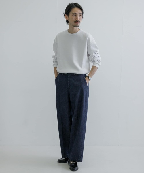 URBAN RESEARCH(アーバンリサーチ)の「1891VENERABLE DENIM SLKS(デニムパンツ・メンズ・インディゴブルー/ブラック・LARGE/MEDIUM)」の9枚目の写真