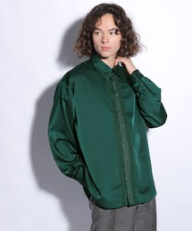 HARE | フロントテープラインシシュウシャツ(HARE)(シャツ/ブラウス)