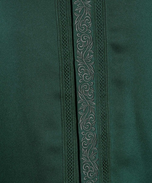 HARE(ハレ)の「フロントテープラインシシュウシャツ(HARE)(シャツ/ブラウス・メンズ・ブラック/グレー/グリーン・FREE)」の18枚目の写真