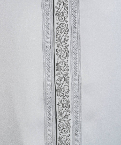 HARE(ハレ)の「フロントテープラインシシュウシャツ(HARE)(シャツ/ブラウス・メンズ・ブラック/グレー/グリーン・FREE)」の14枚目の写真