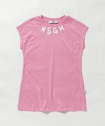 MSGM | MSGM(エムエスジーエム)Kids & Junior ブランドロゴ半袖ワンピース(ワンピース)