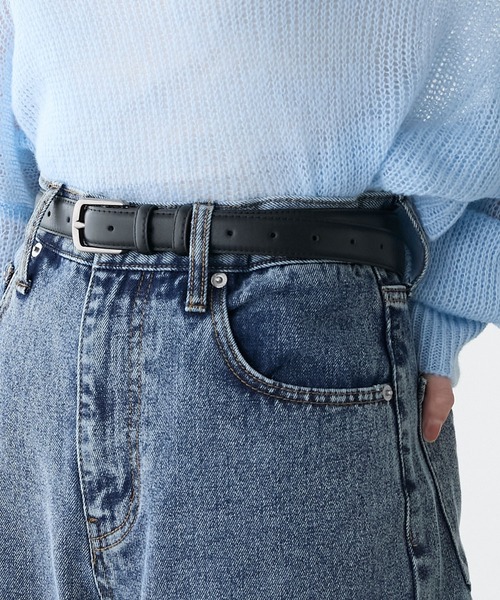 BONLECILL（ボンルシール）の「ヴィンテージライク クラシックベルト（ベルト・レディース・ブラック/ブラウン・FREE）」の4枚目の写真