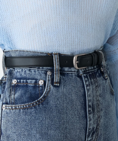 BONLECILL（ボンルシール）の「ヴィンテージライク クラシックベルト（ベルト・レディース・ブラック/ブラウン・FREE）」の5枚目の写真