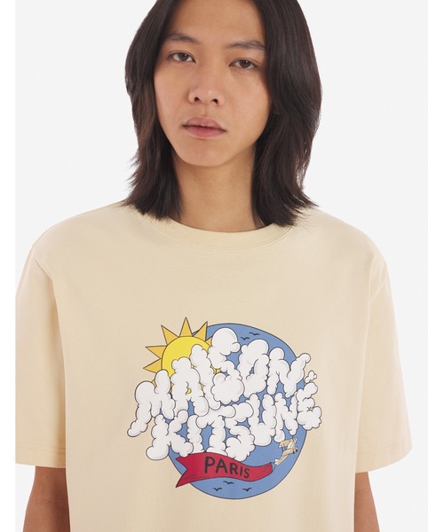 MAISON KITSUNE*品格が漂う*クラウドバスター レギュラーTシャツ MAISON KITSUNE*品格が漂う*クラウドバスター レギュラーTシャツ
