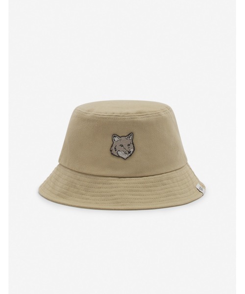 Maison Kitsune(メゾンキツネ)の「BOLD FOX HEAD BUCKET HAT(ハット・メンズ・キナリ・XS/S/M/L)」の1枚目の写真
