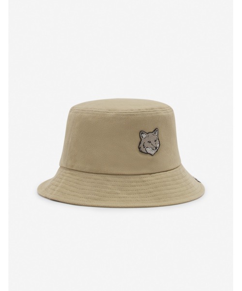 Maison Kitsune(メゾンキツネ)の「BOLD FOX HEAD BUCKET HAT(ハット・メンズ・キナリ・XS/S/M/L)」の3枚目の写真