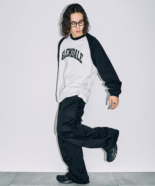 セール】WEGO/ラグラングラフィックBIGロンT（Tシャツ