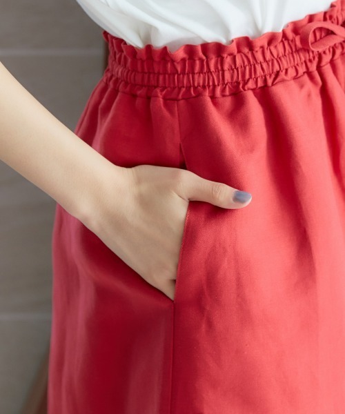 miclat（ミクラ）の「大きいサイズ　リラックススカート　miclat（スカート・レディース・ネイビー/レッド・L/LL/3L/4L/5L）」の13枚目の写真