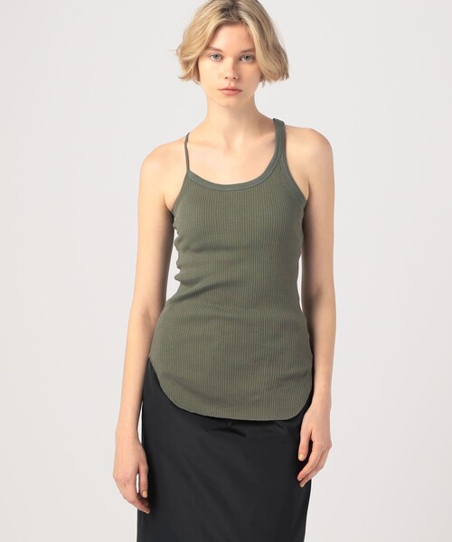 タンクトップ ノースリーブ HAKUJI Cotton asym TT レディース HAKUJI Cotton asym TT（タンクトップ）｜HAKUJI（ハクジ）の