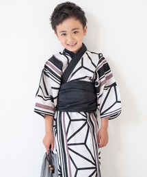 ゆかた館グレース｜ユカタカングレース（キッズ）の浴衣（ホワイト