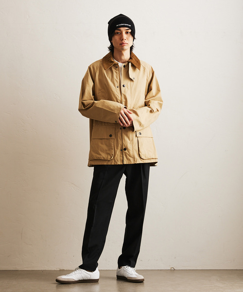 【美品】Barbour バブアー　ビデイル　ベージュ　М 25SS】Barbour バブアー OS Peached Bedale Casual Jacket