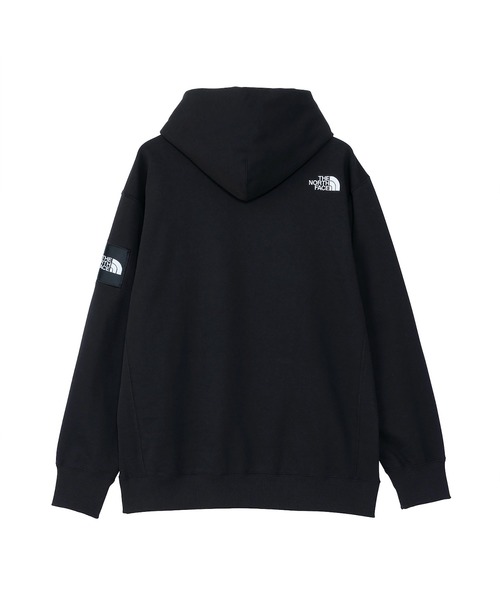THE NORTH FACE(ザノースフェイス)の「THE NORTH FACE Square Logo Hoodie(ザ・ノース・フェイス スクエア ロゴ フーディー)(パーカー・メンズ・ブラック/オフホワイト/パープル系/グリーン系・MEDIUM/LARGE/X-LARGE/SMALL/XX-LARGE)」の6枚目の写真