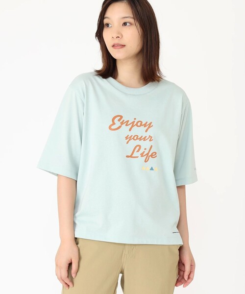 tシャツ コロンビア  ウィメンズエンジョイマウンテンライフショートスリーブTシャツ レディース Columbia（コロンビア）の「ウィメンズエンジョイマウンテン