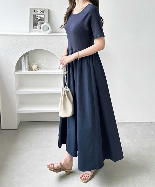 GeeRA（ジーラ）の「前後2WAYドッキングワンピース（ワンピース・レディース・ネイビー/その他・MEDIUM/LARGE）」の5枚目の写真