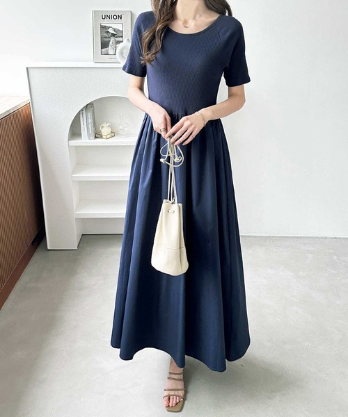 GeeRA（ジーラ）の「前後2WAYドッキングワンピース（ワンピース・レディース・ネイビー/その他・MEDIUM/LARGE）」の3枚目の写真