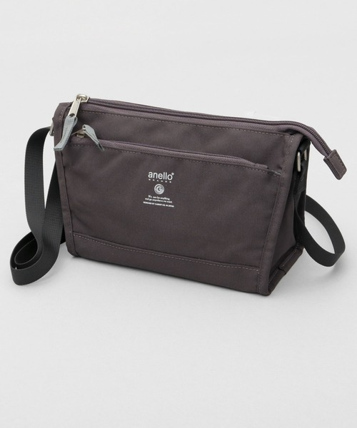 anello(アネロ)の「CABIN キャビン 撥水加工 5ポケット ミニショルダーバッグ(ショルダーバッグ・レディース・グレイッシュベージュ/ブラック/スミクロ・FREE)」の5枚目の写真