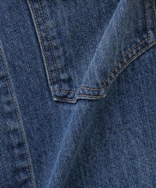 JOURNAL STANDARD（ジャーナルスタンダード）の「バギー デニムトラッカージャケット（デニムジャケット・メンズ・ブラック系その他/ブルー・SMALL/MEDIUM/LARGE）」の20枚目の写真