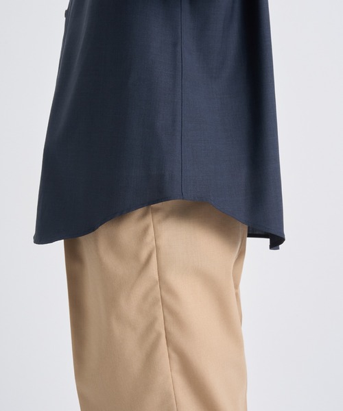 THE TOKYO(ザトウキョウ)の「【THE TOKYO/ザトウキョウ】Active Washable Wool L/S Shirt Solid/アクティブウォッシャブルウールL/Sシャツソリッド(シャツ/ブラウス・メンズ・ダークネイビー・44/46/48)」の10枚目の写真