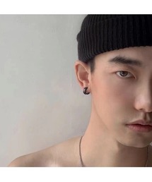 SILVER BULLET（シルバーバレット）の「『SBLTR』ユニセックス デザインフープピアス（ピアス（片耳用））」