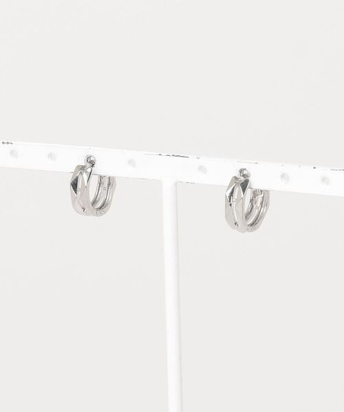 SILVER BULLET（シルバーバレット）の「『SBLTR』ユニセックス デザインフープピアス（ピアス（片耳用）・レディース・A/B/C/D/E・FREE）」の10枚目の写真