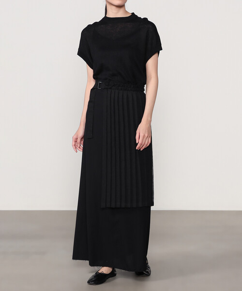 Bshop（ビショップ）の「eunoia | オーガンザ ラッププリーツ