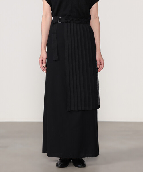 Bshop（ビショップ）の「eunoia | オーガンザ ラッププリーツ