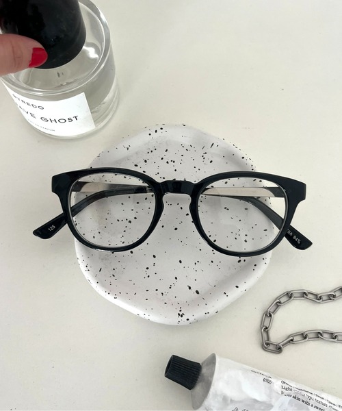 prose verse(プロズヴェール)の「ウェリントンフレームメガネ(メガネ・レディース・ブラック・フリ-)」の5枚目の写真